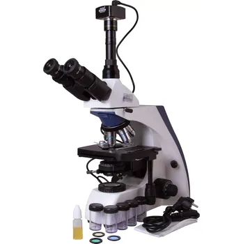 Mikroskop Levenhuk MED D30T (40-1000x) s kamerou