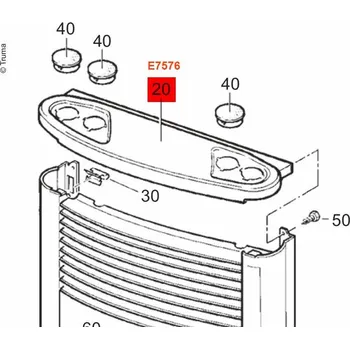 Příslušenství ke karavanu Truma Pokrytí černé/hnědé