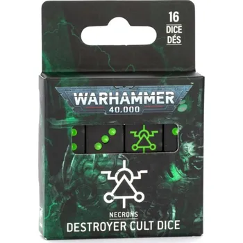 Příslušenství k deskovým hrám Necrons: Destroyer Cult Dice