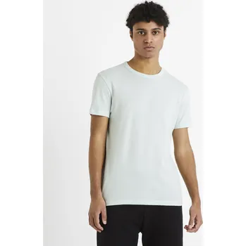 Pánské tričko Celio Tričko s krátkým rukávem Demarl 1123048 Zelená S