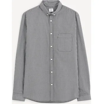 Celio Košile regular Gaopur 1140567 Černá S