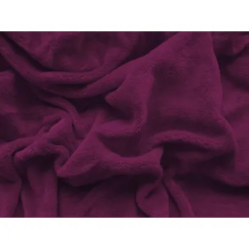 Prostěradlo XPOSE® Mikroplyšové prostěradlo Exclusive - borůvkové 200x220 cm, Mikroplyš + Prodloužená možnost vrácení zboží do 50 dnů