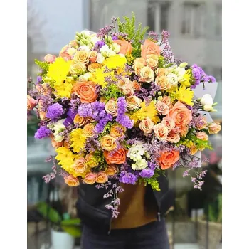 umělá květina Kytice Sluneční symfonie