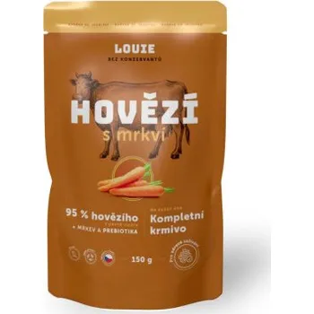 Louie Hovězí s mrkví 150 g Marty SAM15101