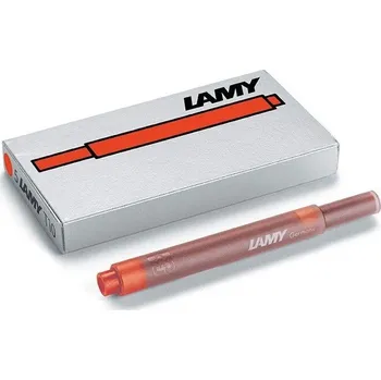 Lamy, Inkoustové náplně Lamy T10 červené 5 ks - Formadore
