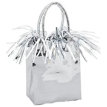 Unique Závaží na balónky stříbrné 4985