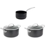 Sada hrnců 3 ks Barcelona Black - GreenPan Sada nádobí Barcelona Black 3-díly - GreenPan