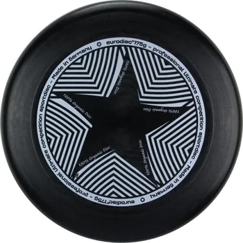 Frisbee Eurodisc STAR (Organic) 175g // Černá