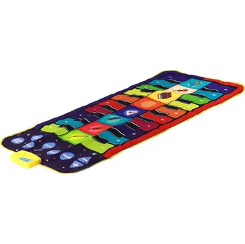 Čelovka LEAN Toys 17319 Hudební edukační podložka s motivem piána a nástrojů