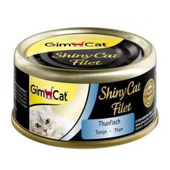 Volný čas Gimpet ShinyCat TUNA FILLET ve vlastní šťávě 70g (24x)
