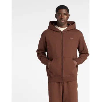 Pánská mikina Pánská mikina New Balance MJ53506ABJ – hnědý