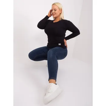 Dámská halenka Halenka RV BZ 9257.19 černá jedna velikost