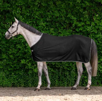 Sport Waldhausen odpocovací deka ECONOMIC flecce - černá - 165