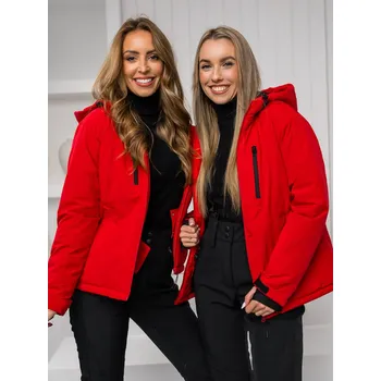 Červená dámská zimní sportovní bunda Bolf HH012B - L