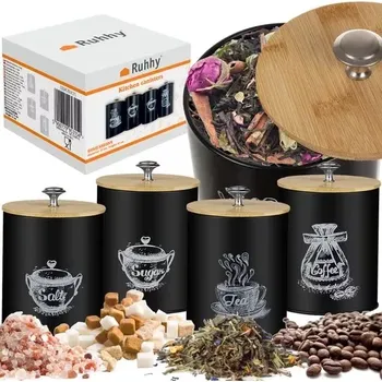 Dóza na potraviny Kuchyňské dózy na potraviny – sada 4 kusy