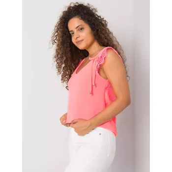 Dámský top DHJ TP 13317.25P fluo růžová jedna velikost