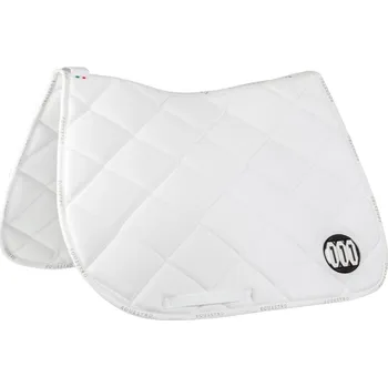 Skoková podsedlová dečka Equestro s číslem Černá PONY