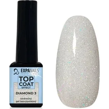 Lak na nehty Expa Nails Top coat gel Effect Diamond UV/LED 11ml 03