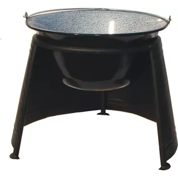 kotlíky Set závětří plamene 29, kotlík smaltovaný 8 L