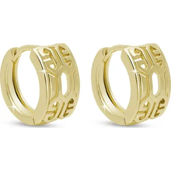 Náušnice Kruhy s ornamentem 3951