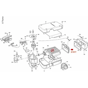 Příslušenství ke karavanu Truma Hlava postele