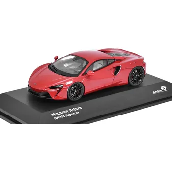 Hračka McLaren Artura 2021 červená 1:43 - Solido McLaren Artura - kovový model