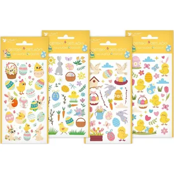 Velikonoční dekorace Anděl vodové velikonoční Obtisky 7906 na vajíčka 9 x 19 cm