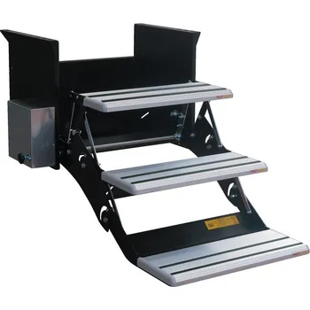 Nášlap na schod Lippert 3 stupňové schody pro velké obytné vozy