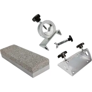 Holzkraft Sada 2: přípravek pro trubky a dláta, univerzální držák, brusný kámen (pro NTS 201/256)