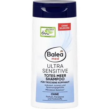 Šampon Balea Med Ultra Sensitive šampon se solí z Mrtvého moře 250 ml