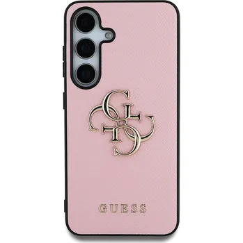 Pouzdro na mobilní telefon Guess PU Grained 4G Metal Logo pro Samsung Galaxy S25
