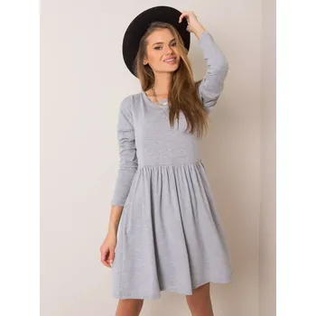 Dámské šaty Šaty RV SK 5889.41P šedá L