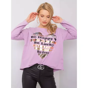 Dámská halenka Halenka DHJ BZ 21103.06P světle fialová jedna velikost