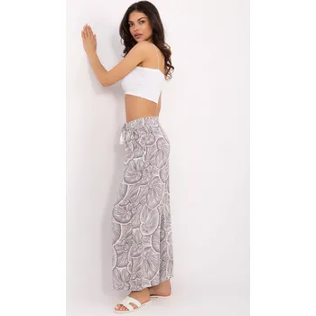 Dámské kalhoty Kalhoty D73771M62237F béžové S