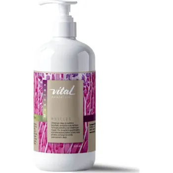 Masážní přípravek Eureko Masážní olej VITAL Muscles, 500 ml