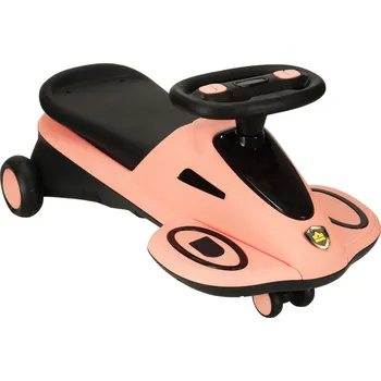 Koloběžka Gravity ride svítící LED kolečka s hudbou hrající koloběžka 74cm růžová/černá max. 100kg