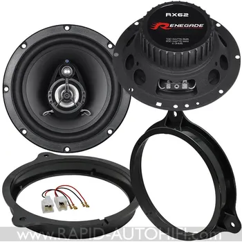 Auto Hi-Fi Reproduktory DACIA Sandero od 2020 Renegade RX62 Sada s redukcemi