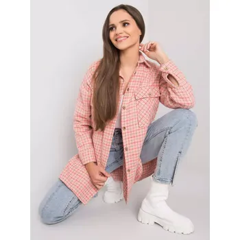 Dámská košile Koszula-TO-KS-1124-1.89-světle růžová L/XL