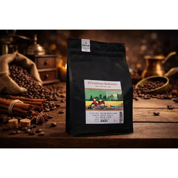 Káva Dak Lak Vietnamská káva, Premium, zrnková, 1000g