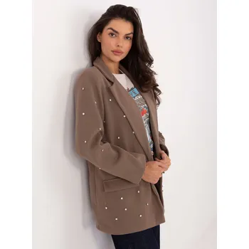 Dámské sako IT sako MA 18365.97 tmavě lila jedna velikost