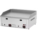 Grilovací deska 65x48 plynová hladká stolní | REDFOX - FTH 60 G