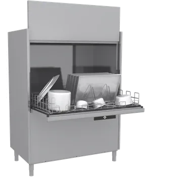 Myčka nádobí Myčka na černé nádobí dvouplášťová s odpadovým čerpadlem 132x70 - 400 V | RM - S 302 P ABT