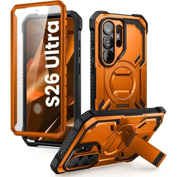 Náhradní kryt pro mobilní telefon Kryt Supcase Iblsn Armorbox Mag Magsafe Samsung Galaxy S26 Ultra Coral