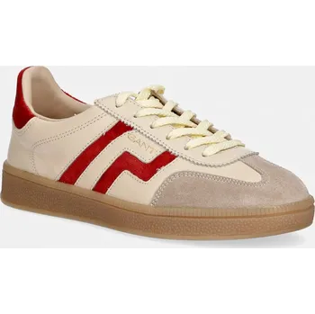 Dámské tenisky Kožené tenisky Gant Cuzima 32531200.G07 béžová 01X, EUR 37