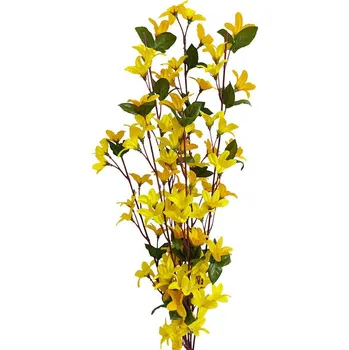umělá květina DecoDoma Svazek větviček 73 cm zlatý déšť