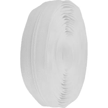 Zip Pro Háčkování Zip spirálový 5 mm metráž - bílý 5 m