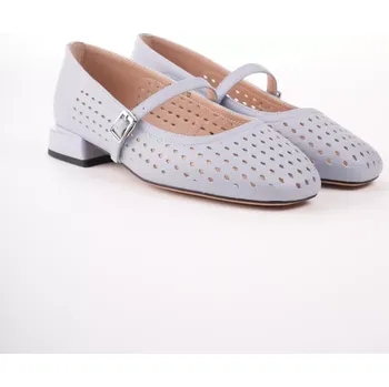 Dámské lodičky KARISMA dámské lodičky modré s páskem přes nárt