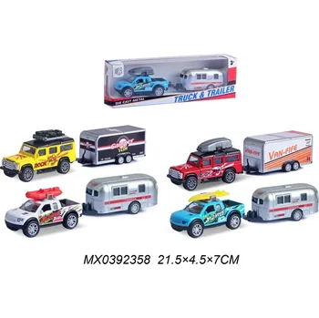 Hračka Alltoys Auto s přívěsem