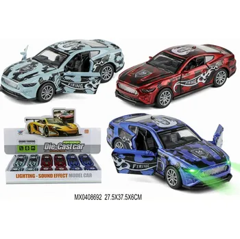 Hračka Alltoys Autíčko závodní kovové 1:32