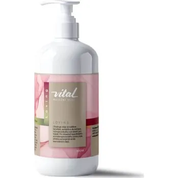 Masážní přípravek Eureko Masážní olej VITAL Loving, 500 mlml